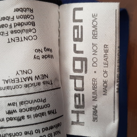 HEDGREN Brown Leather Crossbody Bag - Adjustable Strap - Great Condition - Picture 15 of 15